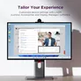 Lenovo 4K Pro Webcam mit KI-Autoframing, Sony STARVIS 2 Sensor, HDR, USB-C und Microsoft Teams Zertifizierung