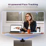 Lenovo 4K Pro Webcam mit KI-Autoframing, Sony STARVIS 2 Sensor, HDR, USB-C und Microsoft Teams Zertifizierung