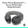 Logitech Zone Vibe 100 Stereo Headset, Grafit - Bluetooth, USB-C, Windows, macOS oder ChromeOS sowie iOS und Android