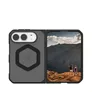 UAG Urban Armor Gear Mouve MagSafe Case Apple iPhone Duo ash (grau transparent)/schwarz