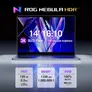 ASUS ROG Zephyrus G14 GU405AR-SY044W 14 Zoll Gaming Laptop Intel Core Ultra 9 386H NVIDIA GeForce RTX 5070 Ti 64 GB RAM 2 TB SSD Windows 11 Home Platinum White