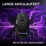 Logitech G502 X PLUS LIGHTSPEED Gaming Maus kabellos | HERO 44K Sensor, RGB, LIGHTFORCE Hybrid Switches, 13 programmierbare Tasten, Schwarz