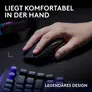 Logitech G G502 X LIGHTSPEED Wireless Gaming Maus Schwarz – HERO 44K Sensor, LIGHTFORCE Switches, 13 Tasten, USB-C, 140 Std. Akkulaufzeit
