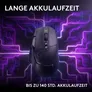 Logitech G G502 X LIGHTSPEED Wireless Gaming Maus Schwarz – HERO 44K Sensor, LIGHTFORCE Switches, 13 Tasten, USB-C, 140 Std. Akkulaufzeit