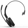 Jabra Evolve3 45 Mono MS Schwarz Kabelloses Bluetooth-Headset, USB-A Dongle und Ladestation, ANC, Microsoft Teams zertifiziert