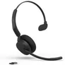 Jabra Evolve3 45 Mono MS Schwarz Kabelloses Bluetooth-Headset, USB-A Dongle, ANC, Microsoft Teams zertifiziert