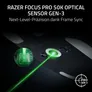 Razer Basilisk V4 Pro Wireless Gaming Maus - 50.000 DPI, 8.000 Hz, HyperScroll, Bluetooth, Chroma RGB, Schwarz