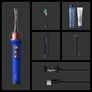 Dyson CameraJet Elektrische Zahnbürste mit Munddusche Ceramic Ultra Blue