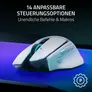Razer Basilisk V4 Pro Wireless Gaming Maus - 50.000 DPI, 8.000 Hz, HyperScroll, Bluetooth, Chroma RGB, Weiß