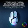 Razer Basilisk V4 Pro Wireless Gaming Maus - 50.000 DPI, 8.000 Hz, HyperScroll, Bluetooth, Chroma RGB, Weiß