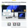 StarTech.com USB-C Dockingstation – Dual 4K 60Hz HDMI, 100W PD, USB-C/A, 1GbE
