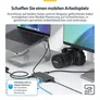 StarTech.com 9-in-1 USB-C Multiport Adapter | 4K 60 Hz HDMI | 140 W PD | USB 10 Gbit/s | Gigabit LAN | SD/microSD