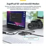 StarTech.com 9-in-1 USB-C Multiport Adapter | 4K 60 Hz HDMI | 140 W PD | USB 10 Gbit/s | Gigabit LAN | SD/microSD